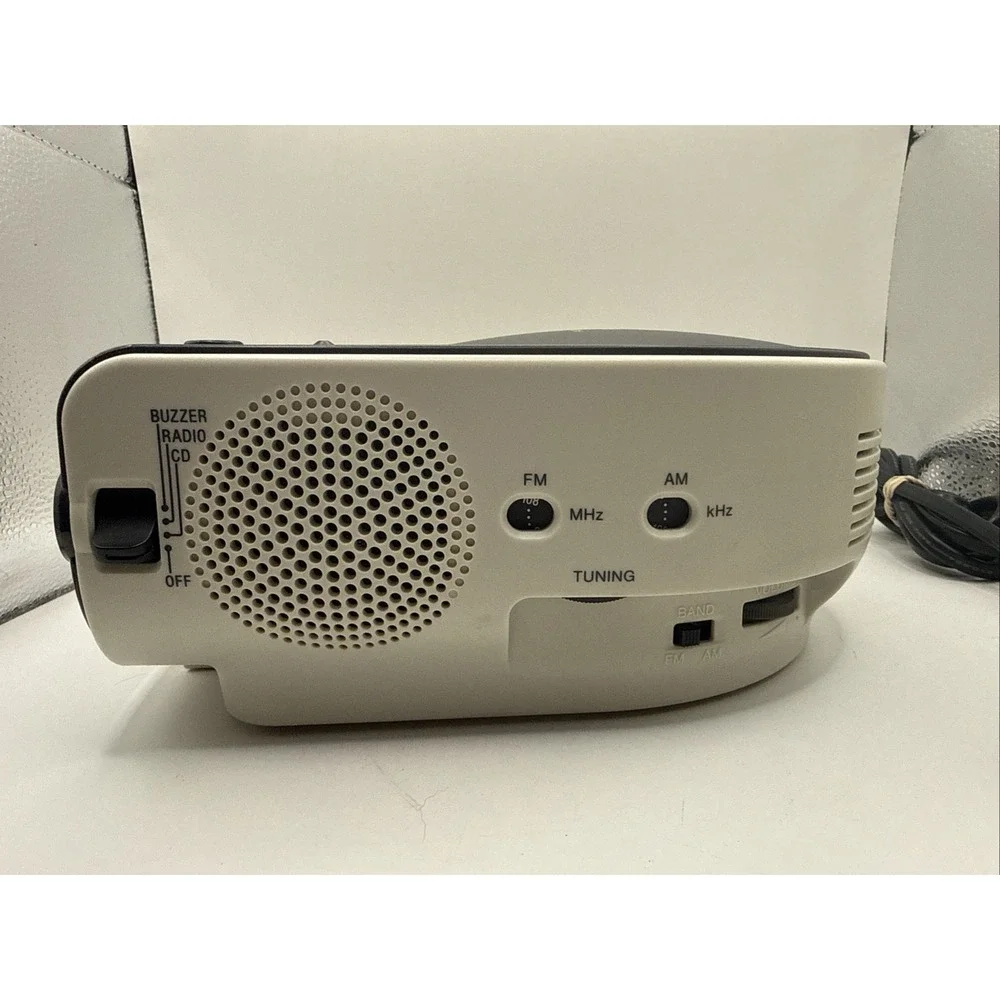 Sony ICF-CD815 Dream Machine AM FM Alarm Clock Radio CD Player TESTED